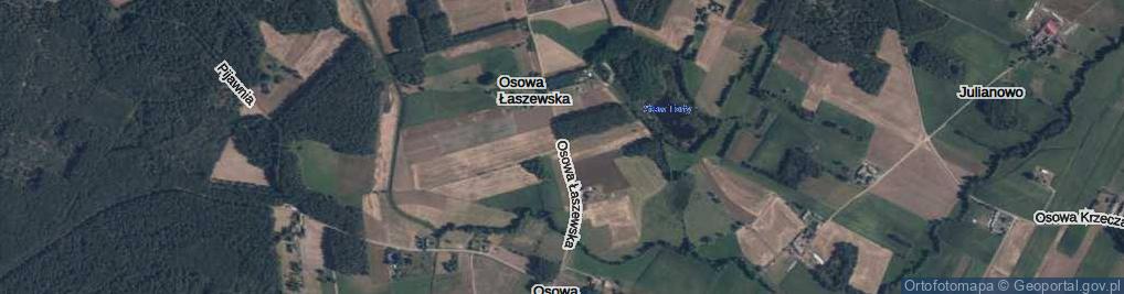 Zdjęcie satelitarne Osowa Łaszewska ul.